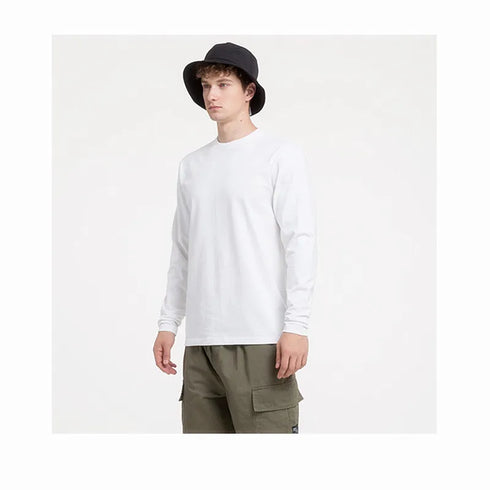 2024 Long Sleeve Men's T Shirt-Solid Color Cotton Tops