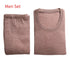 100% Merino Wool Base Layer Set for Men Women Merino Wool Thermal Underwear Set Long John Top and Bottom Winter Thicken Warm