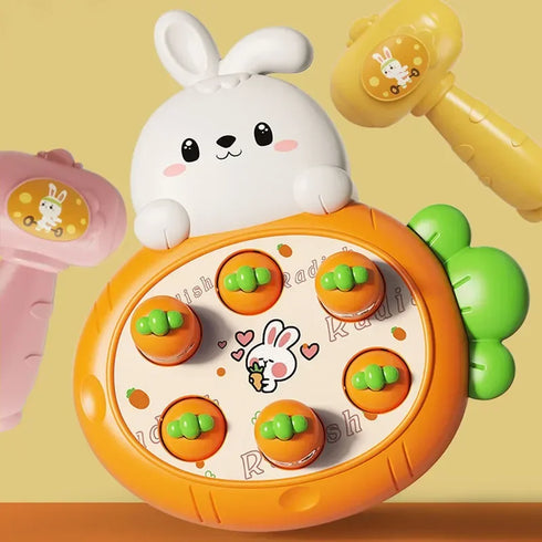 Montessori Baby Hammering Game – Animal-Themed Toddler Educational Toy with Parent-Child Interaction