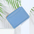 1PC Ultra-Thin Women Men Credit ID Card Holder PU Leather Zipper Fashion Small Wallet Money Bag Case Coin Purse Clip Organizer