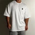 New Summer Oversized Men's T Shirt-Cotton Solid Half Sleeve Top