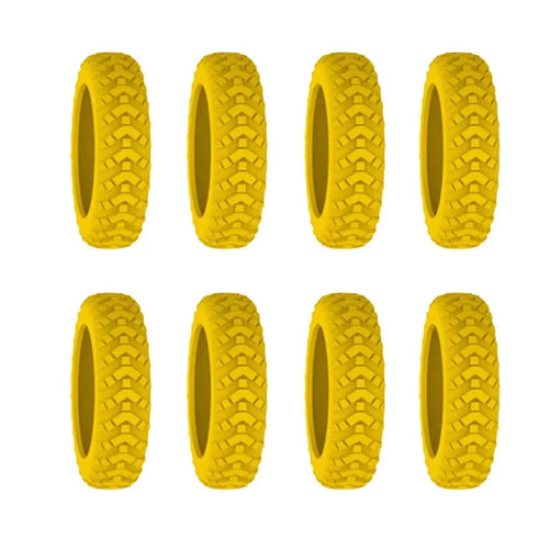 8PCS Travel Luggage Caster Shoes Silicone Suitcase Wheels Protection Cover with Silent Sound Reduce Noise Luggage Accessories