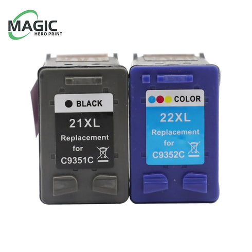 NEW compatible ink cartridges For HP21 For HP22 For HP21XL HP22XL Deskjet F380 F2280 3910 3915 3920 3930 3938 D1530 D1311 D1320