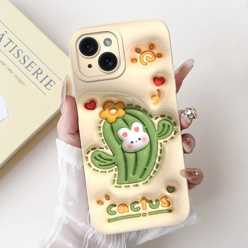 Jueeboy Protective Soft Silicone Phone Case – Cute and Artistic Designs for iPhone 14 Series