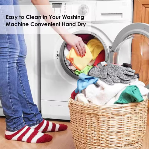 5 Level Safety Anti Cut Work Gloves - Wear Resistant, Anti Thorn for Kitchen, Gardening, Glass Handling