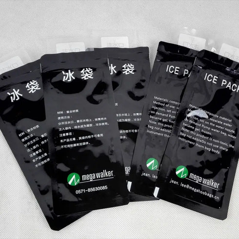 10pcs Water Injection Seafood Preservation for Restaurant Takeout Cold Compressed Keep Food Fresh Ice Pack Cooler Bag