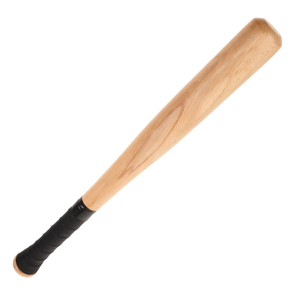 Solid Wood Baseball Bat - Vintage Outdoor Training Stick for Practical Exercise and Sports