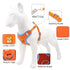 Adjustable  Dog Harness and Leash Set - Reflective Flannel Chest Harness for Dogs