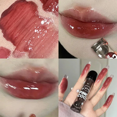 Watery Mirror Lip Glaze – High-Shine, Moisturizing, and Long-Lasting