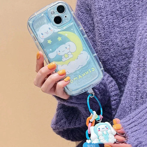 Cartoon Animal Anime TPU Phone Case – Anti-Scratch, Dustproof, Shock-Absorbing Protective Cover for iPhone and Smartphones
