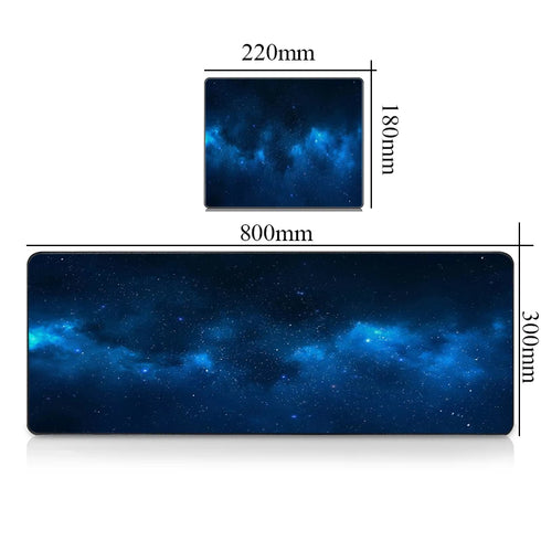 Galaxy Gaming Mouse Pad-Large Keyboard Mat-XXL Desk Mats
