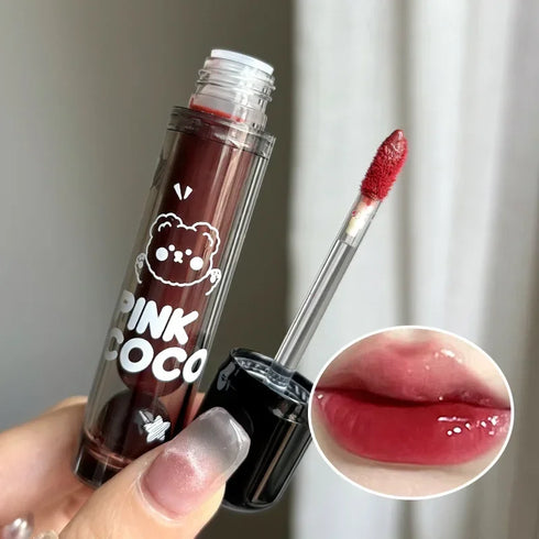 Watery Mirror Lip Glaze – High-Shine, Moisturizing, and Long-Lasting