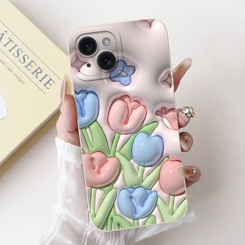 Jueeboy Protective Soft Silicone Phone Case – Cute and Artistic Designs for iPhone 14 Series