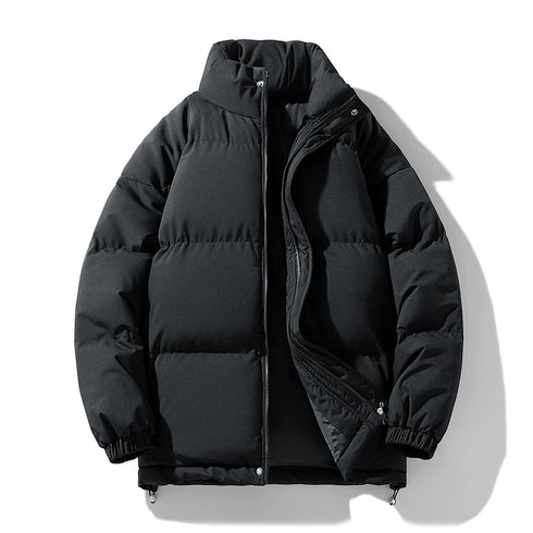 Men’s Thick Polyester Winter Jacket – Casual, Warm, and Stylish