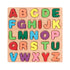 Wooden Alphabet & Number Puzzle Board – Montessori Educational Game for Kids Ages 2+