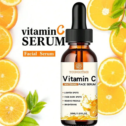 Vitamin C Facial Essence Serum – Brightening, Anti-Wrinkle, Deep Repair Moisturizing Oil for Women – Hyaluronic Acid Infused Skin Care, 2023 Manufacture