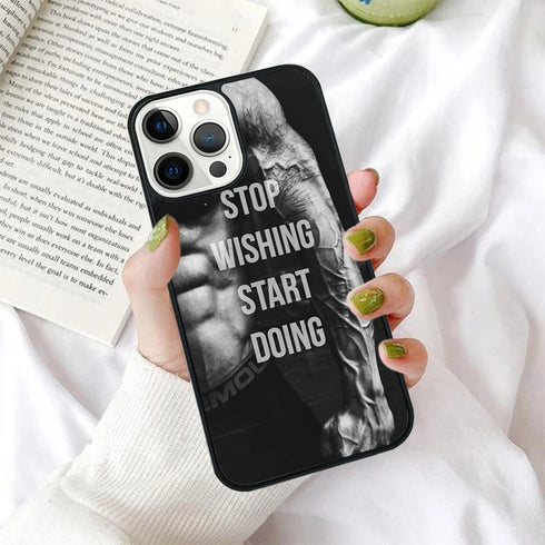 Gym Fitness Bodybuilding Phone Case for iPhone - Protective Cover