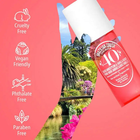 100ml Brazilian Crushed Perfume Spray - Long Lasting Body fragrance