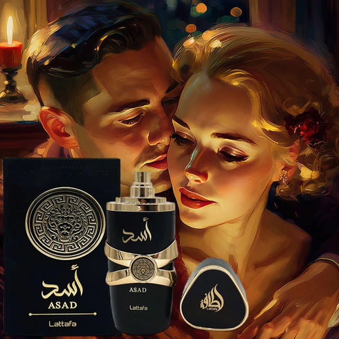 Lattafa EAU DE PERFUME 100ml - ASAD - YARA
