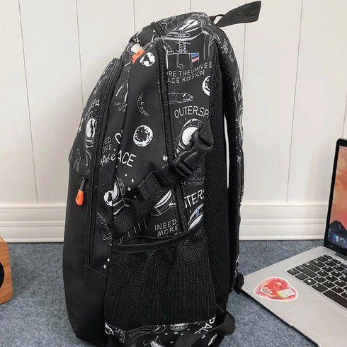 Customizable Waterproof Campus Backpack - Classic Neutral Training and Mountaineering Bag