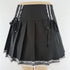 Punk Style Lace-Up Mini Skirt - Edgy A-Line Design for All Seasons