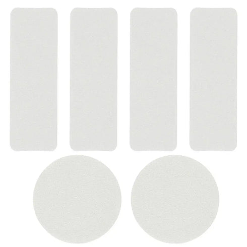 6pcs Accessories Self-Adhesive Shoe Repair Patch Microfiber Leather Durable Heel Hole Pads Universal Sneaker Repair Pads