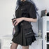 Punk Style Lace-Up Mini Skirt - Edgy A-Line Design for All Seasons