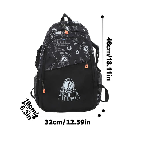 Customizable Waterproof Campus Backpack - Classic Neutral Training and Mountaineering Bag