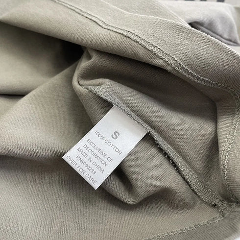 New Summer ESSENTIALS T Shirt for Men-Oversized Short Sleeve Tees