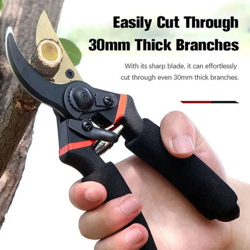 Professional Garden Pruning Shears - Hand Pruner for Plants, Horticulture, Shrub, Orchard, Branches