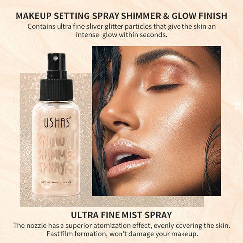 Illuminating Moisturizing Contour Makeup for Full Body Radiance – Long-Lasting Sequin-Infused Glow for Skin Brightening and Definition – 100g Single Unit