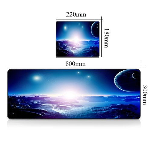 Galaxy Gaming Mouse Pad-Large Keyboard Mat-XXL Desk Mats