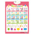 Interactive ABC Learning Poster for Kids – Educational Alphabet, Numbers, & Music Wall Chart for Toddlers & Preschoolers