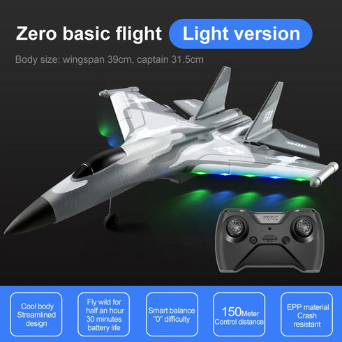 G1 Drone Glider RC Aircraft - Remote Control Hand Throwing Plane - Electric Airplane