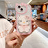 Sanrio Hello Kitty Kawaii Mirror Bumper Case | Y2K Cartoon Design for iPhone 16-7 Plus Models
