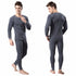 Men's Winter Thermal Underwear Set - Warm Long Johns Top & Pants