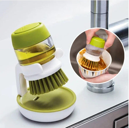 Multifunctional Pressing Brush for Cleaning