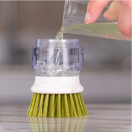 Multifunctional Pressing Brush for Cleaning