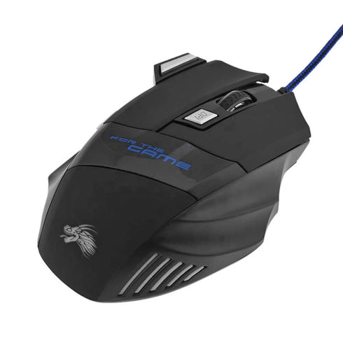 5500 DPI Wired Gaming Mouse-USB Optical Backlit Mice