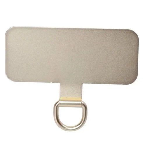 Aluminum Alloy Metal Phone Case Clip Universal Hanging Piece Patch Mobile Phone Sling Rope Card Clip 0.3mm Strap Hang Cord Tab