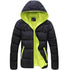 Men’s Winter Hooded Cotton Coat | Trendy Korean-Style Youth Jacket for Warmth and Comfort