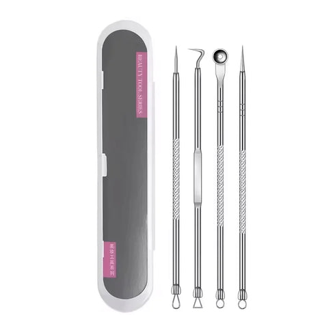 4–11 Piece Ingrown Hair and Blackhead Removal Tool Set – Professional Acne Extractor Needles and Pore Cleansing Kit for Deep Facial Skin Care