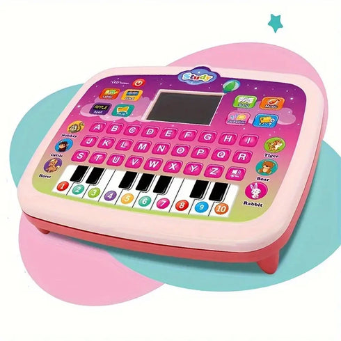 Interactive Kids Learning Pad - Educational Toddler Tablet for Numbers & Alphabets, Ages 3-8, Preschool Boys & Girls