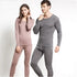 100% Merino Wool Base Layer Set for Men Women Merino Wool Thermal Underwear Set Long John Top and Bottom Winter Thicken Warm