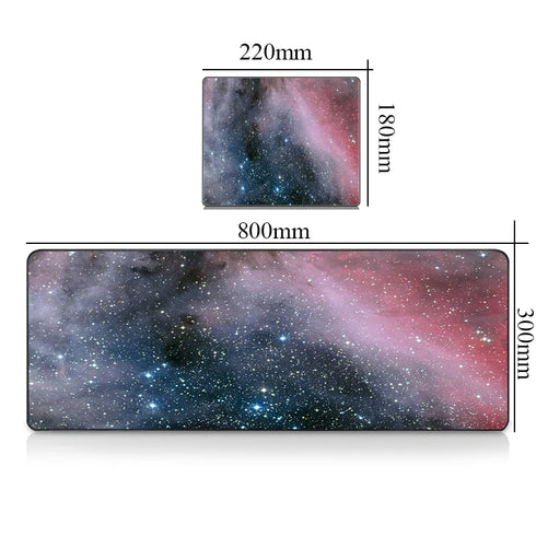 Galaxy Gaming Mouse Pad-Large Keyboard Mat-XXL Desk Mats