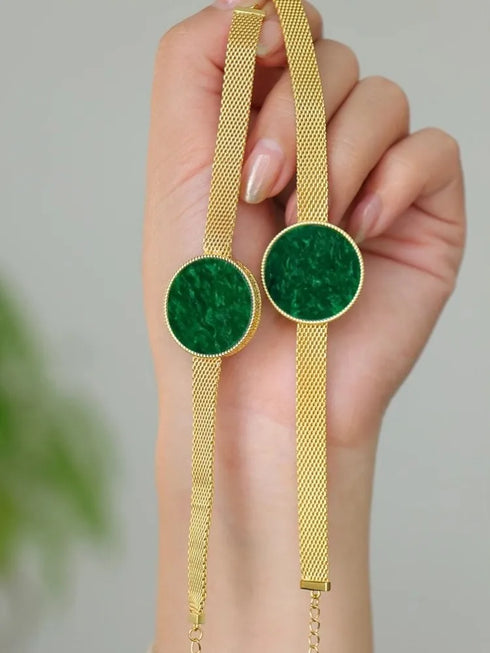 Elegant 925 Sterling Silver Natural Green Jade Bracelet for Women – Luxury Fine Jewelry