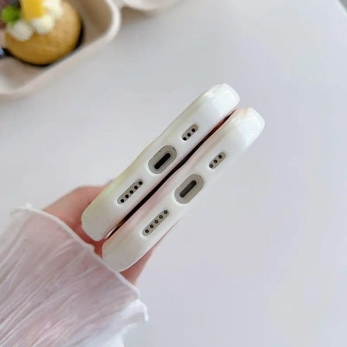 Soft TPU Gradient Love Heart Phone Case | Scratch-Resistant and Dustproof Cover for iPhone Models