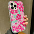 Elegant Transparent Floral Phone Case – Durable, Washable, and Non-Slip Protection for Apple iPhones