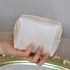Fashion Leather Storage Bag Travel Outdoor Mini Cosmetic Bag Beautiful Water Proof Jewelry Bag Zipper Lipstick Bag Coin Purse