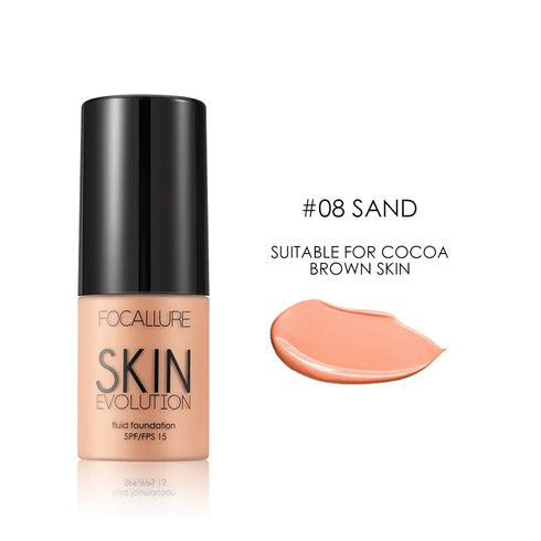 Full Coverage Liquid Foundation Cream - Oil-Control, Moisturizing, Waterproof, Sunblock Makeup Base - Lightweight, Hydrating Formula for Smooth and Radiant Skin